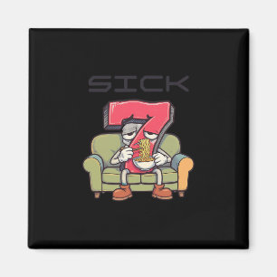 Sjuk Seven 67 Meme Sex Sju Magnet