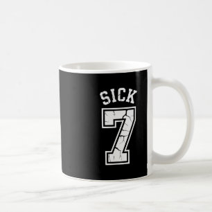 Sjuk Seven Meme T-shirt Six Seven Kul  Kaffemugg