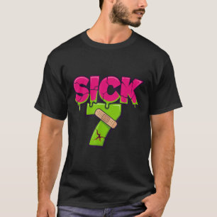 Sjuk Seven Meme Tröja Sex Seven Roligt Ordspel Dri
