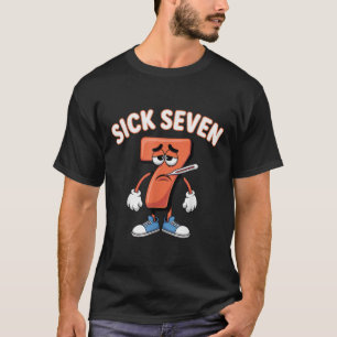 Sjuk Seven Meme Tröja Sex Sju Roligt Ordspel _6 