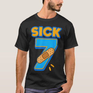 Sjuk Sju Meme Sex Sju Sjuk 7 Rolig Födelsedag Av T Shirt