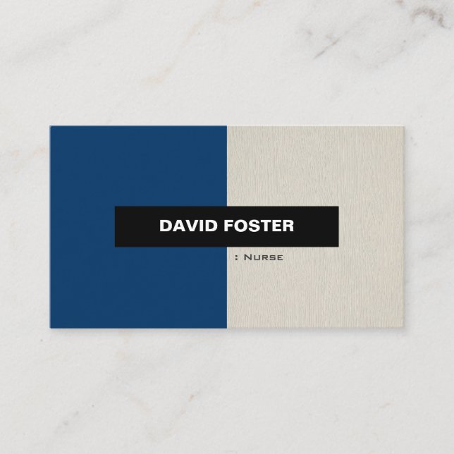 Sjuk - Snyggt för enkel Elegant Visitkort (Framsida)