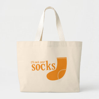 Sjuk sten dina sockor jumbo tygkasse