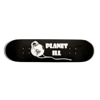Sjuk vitjordklot för planet old school skateboard bräda 18 cm