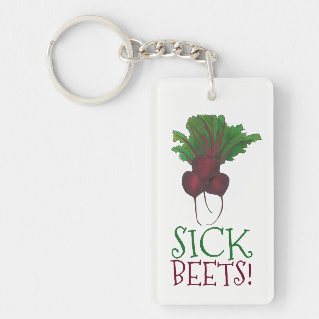 Sjuka betor (Beats) Röda betet Vegetarian Funny Fo (Framsidan)