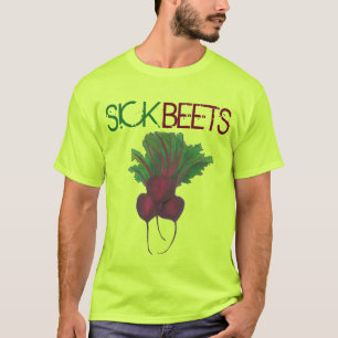 Sjuka betor (Beats) Röda betet Vegetarian Funny Mu Tee