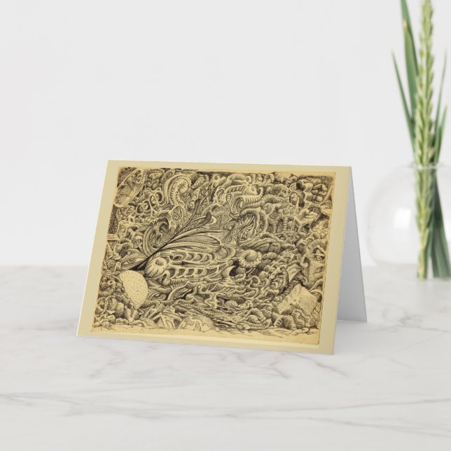 Sjuka kammaren, av Brian Benson. Kort (Framsida)