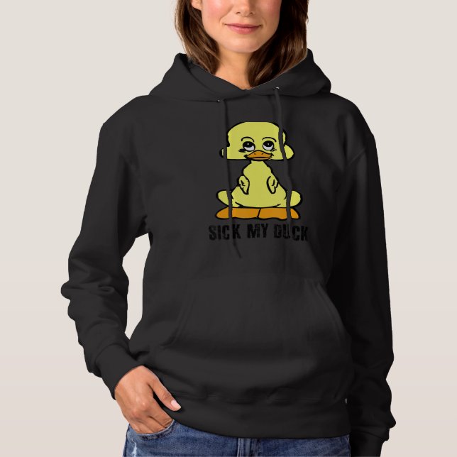 Sjuka min Anka Cute Sarkastic olämpligt T Shirt (Framsida)