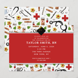 Sjuka Studentkort Inbjudningar