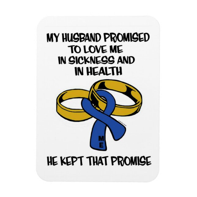 Sjukdom/hälsa...ME Magnet (Vertikal)