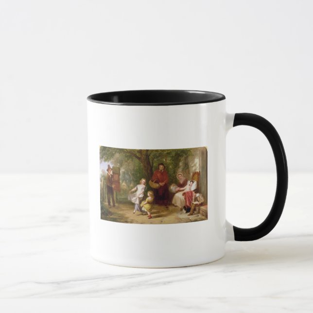 Sjukdom och vård-, 1843 mugg (Höger)