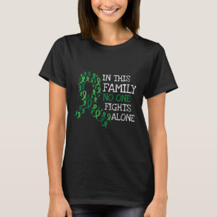 Sjukdom Pental Health Scoliosis Ribbon Awareness G T Shirt