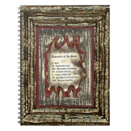 Sjukdomar i Soul Anteckningsbok Med Spiral