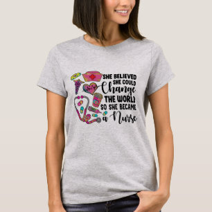 Sjukdomen förändrar världen t shirt