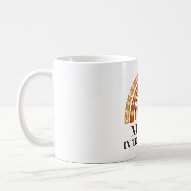 Sjukdomen i den Skapar Vintagen Regnbåge Kaffemugg (Vänster)