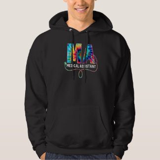 Sjukdomsassistent Dye Stethoscope Vecka F Hoodie