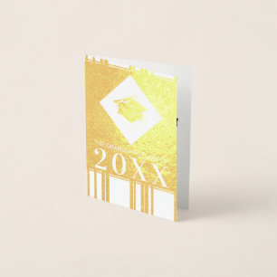 Sjukdomsexamen i student anpassade år folierat kort