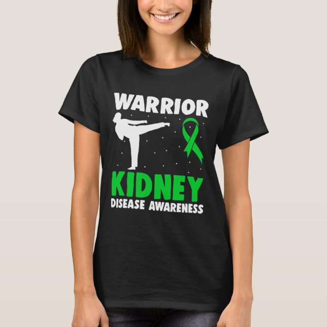 Sjukdomskänsla Dialys Nephrit Organdonation Gre T Shirt (Framsida)