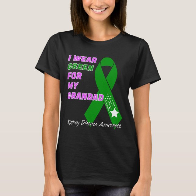 Sjukdomskänsla Dialys Transplant Patientvarr T Shirt (Framsida)