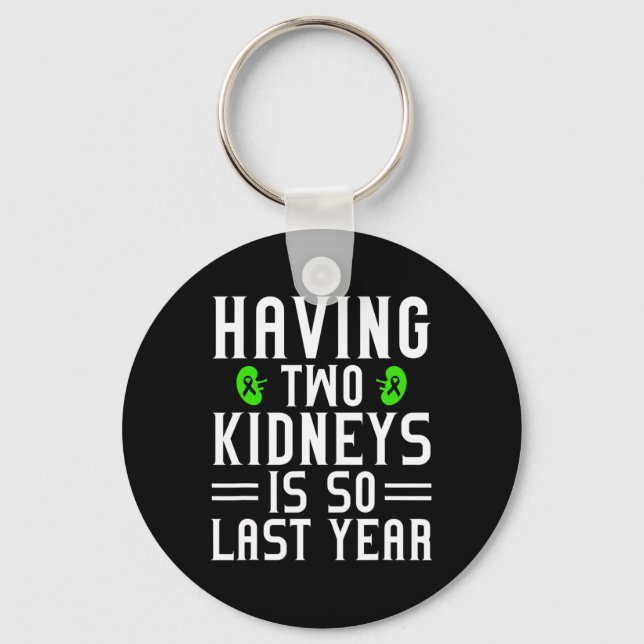 Sjukdomskänsla Transplant Organdonatorgandonation  Nyckelring (Framsida)