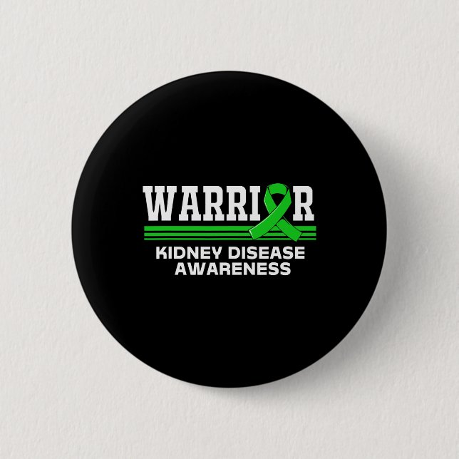 Sjukdomskarrior Kidney Disease Awareness Kids Knapp (Framsida)