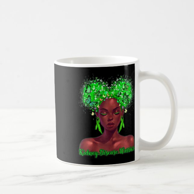 Sjukdomskarrior Melanin Awareness Kaffemugg (Höger)