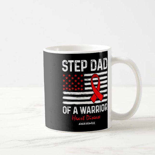 Sjukdomsöverlevnadssteg Pappa i en krigare Kaffemugg (Höger)