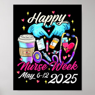 Sjukdomsutvärderingsvecka - Lycklig nationalsjuksk Poster