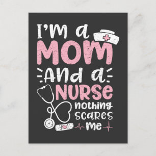 Sjukförsäkring   Jag är Mamma och sjuksköterska Vykort