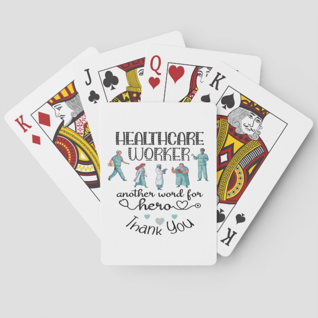 Sjukförsäkring | Sjukvårdspersonal Casinokort (Baksidan)