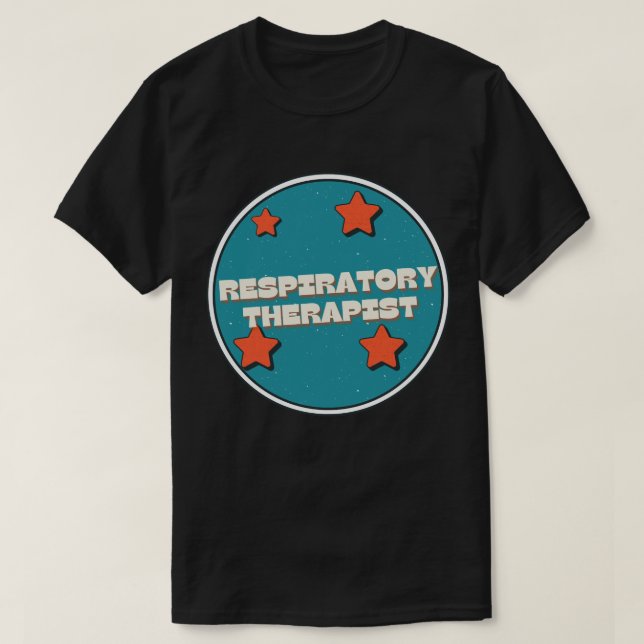 Sjukgymnast inom andningsterapi t shirt (Design framsida)