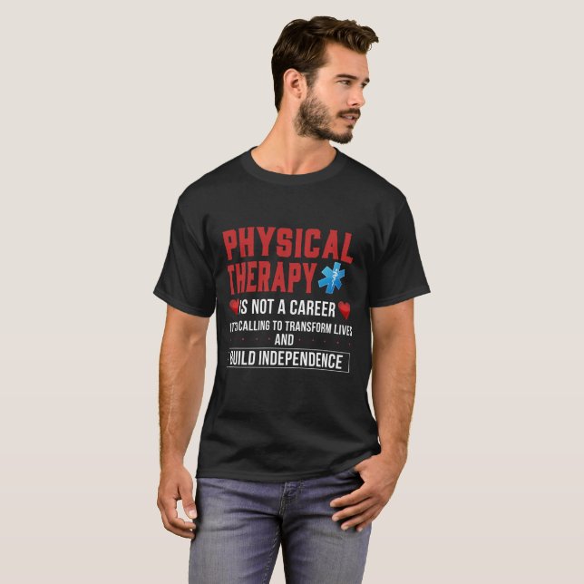 Sjukgymnastik är kalla! Skjorta T Shirt (Hel framsida)