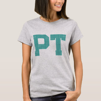 Sjukgymnastik PT Typografi T-Shirt