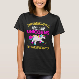 Sjukgymnastik Unicorn , Magic Unicorn Physio T Shirt