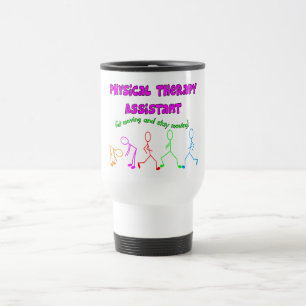 Sjukgymnastikassistentstick figurer design resemugg