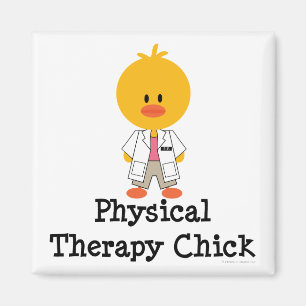 Sjukgymnastikchickmagnet Magnet