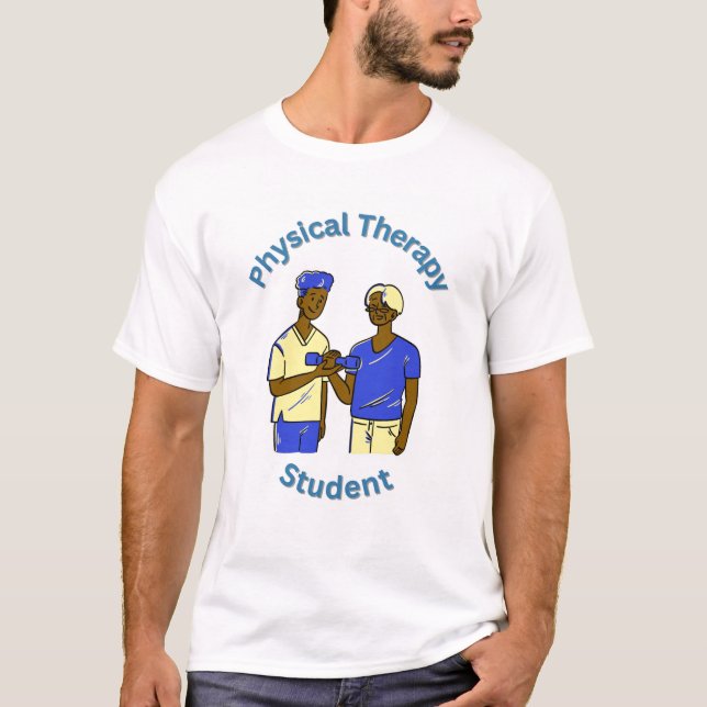 Sjukgymnastikstudent T Shirt (Framsida)