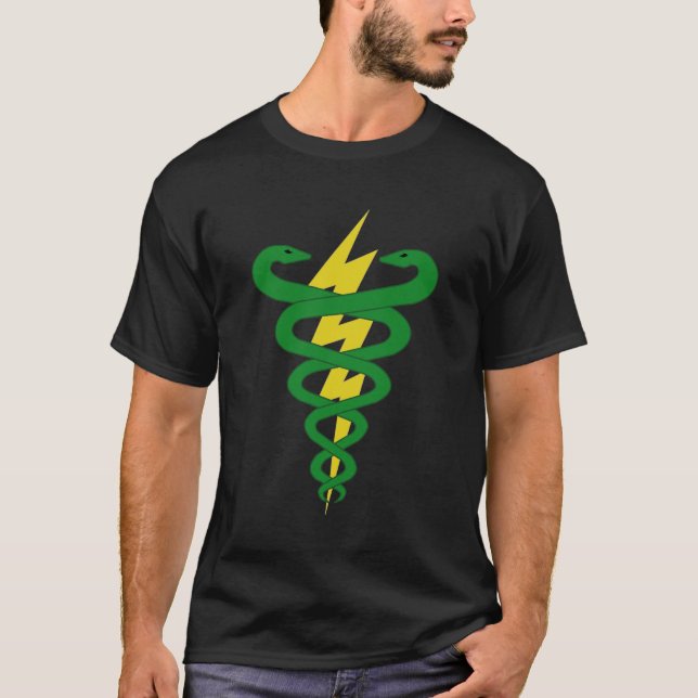 Sjukgymnastiksymbolskjorta Tee Shirt (Framsida)