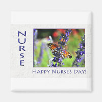 Sjukhus Day Butterfly och Flowers