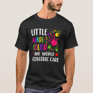 Sjukhus - Little Händer Färg My World Pedia T Shirt