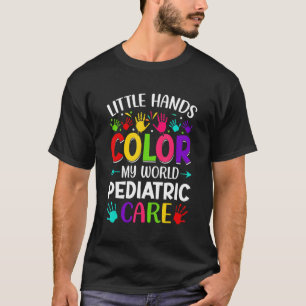 Sjukhus - Little Händer Färg My World Pedia T Shirt