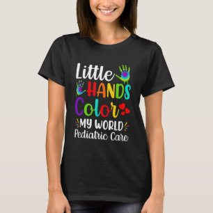 Sjukhus - Little Händer Färg My World Pedia T Shirt