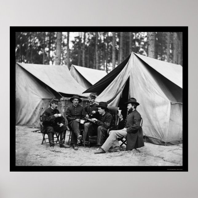 Sjukhus Stewards at Petersburg, VA 1864 Poster (Framsidan)