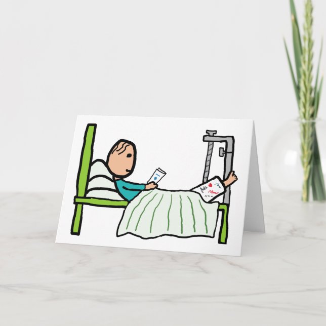 Sjukhusbädd Kort (Framsida)