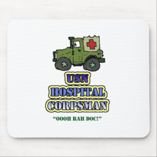 SjukhusCorpsman Mousepad Musmatta