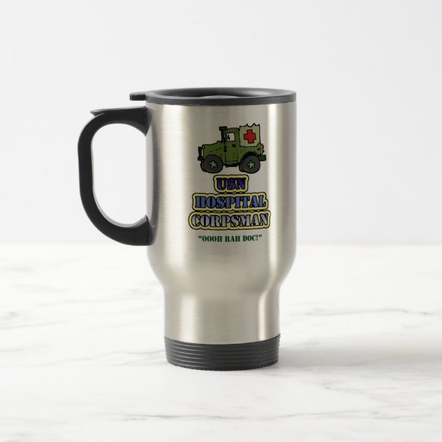 SjukhusCorpsmantravel mug Resemugg (Vänster)