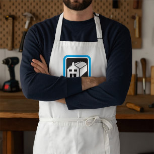 Sjukhuset Barn Icon Minimalist Healthcare Facility Förkläde