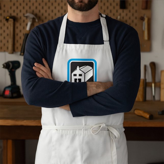 Sjukhuset Barn Icon Minimalist Healthcare Facility Förkläde (Skapare uppladdad)