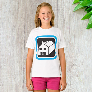 Sjukhuset Barn Icon Minimalist Healthcare Facility T Shirt