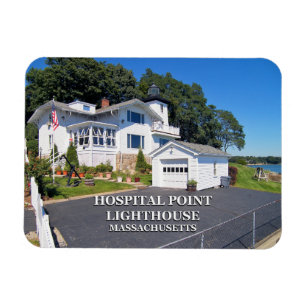 Sjukhuset Point fyr, Massachusetts Magnet